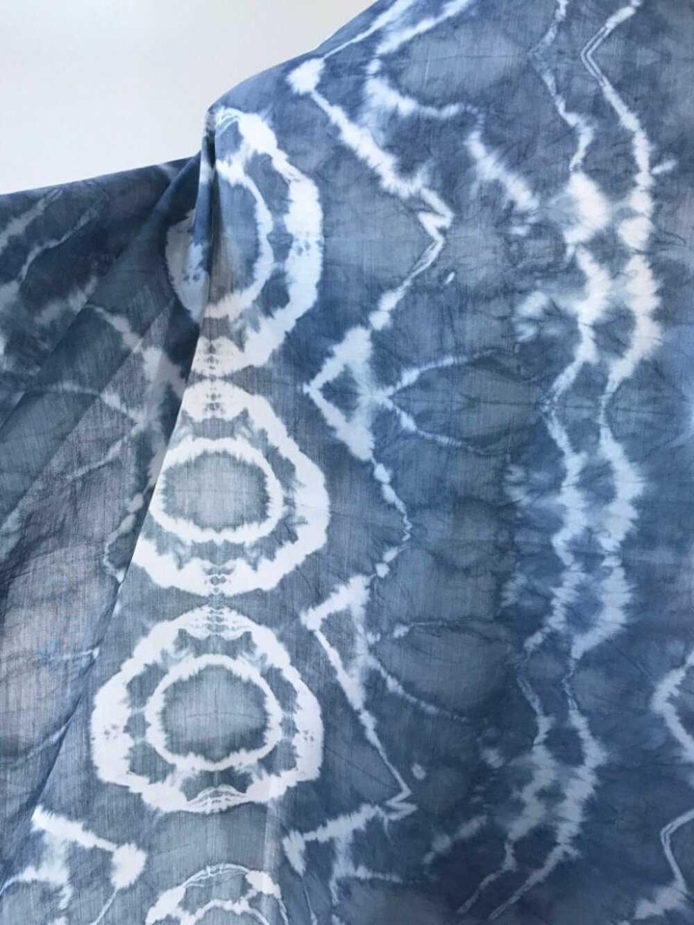 NWT Oversized Desert Colors Silk and Cotton Wrap, Shawl, Scarf, Hand Dyed
